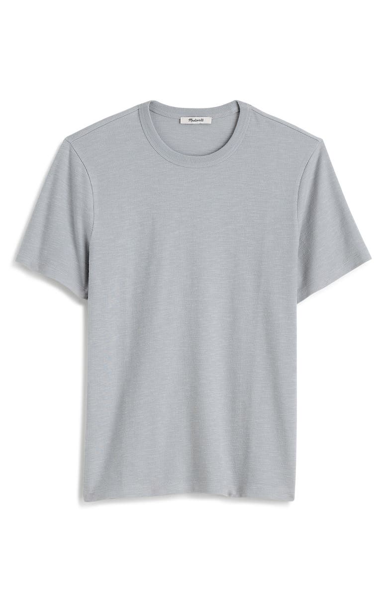 Madewell Heavyweight Cotton Slub T-Shirt, Alternate, color, Solstice