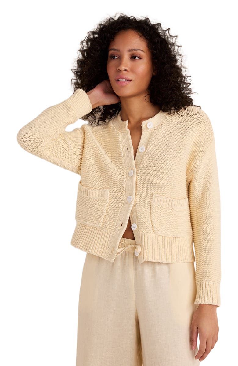 Haven Well Within Cotton Link Stitch Cardigan, Main, color,