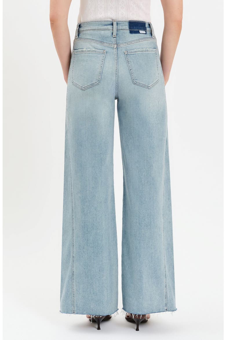 Far Out High Waist Wide Leg Jeans, Alternate, color, HOT STREAK