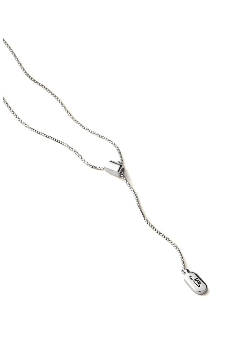 Leon Pendant Necklace, Alternate, color, HIGH POLISH SILVER
