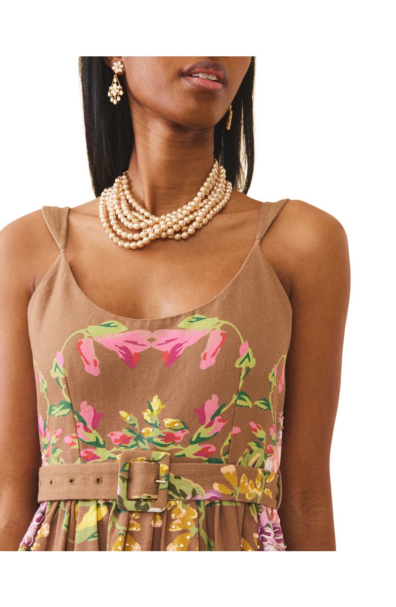 Eddy Katherine Dress, Alternate, color, Carmel Victorian Floral