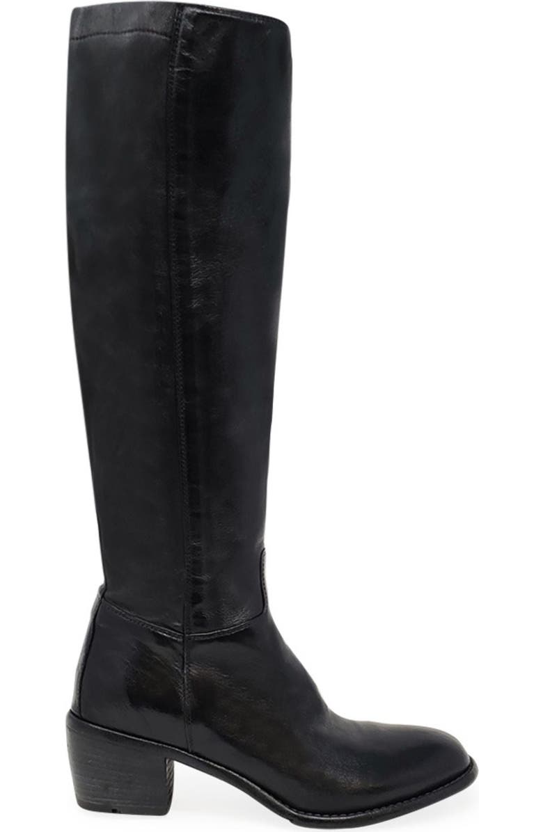 Madison Maison Knee High Boot Stretch Boot, Main, color, Black