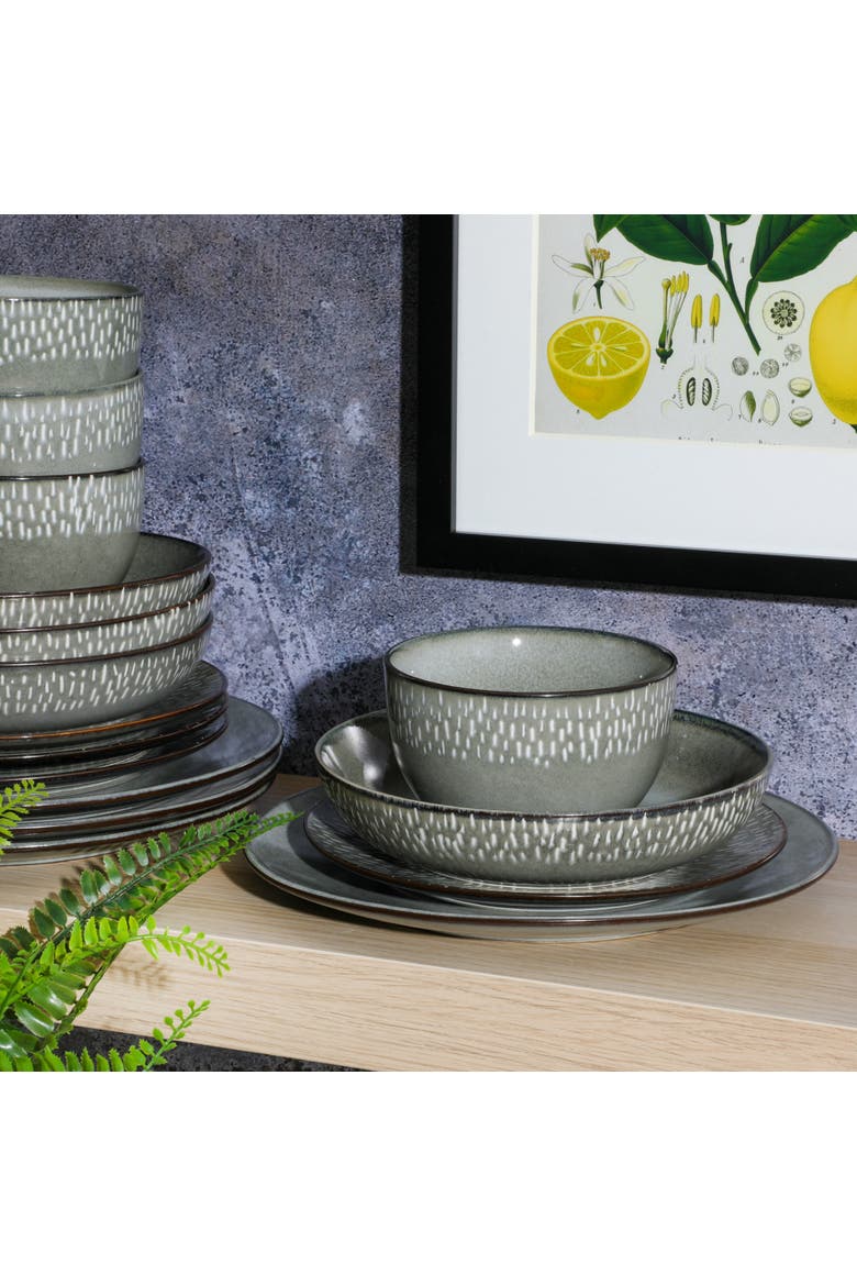 Matisse 16-Piece Dinnerware Set, Alternate, color, Green