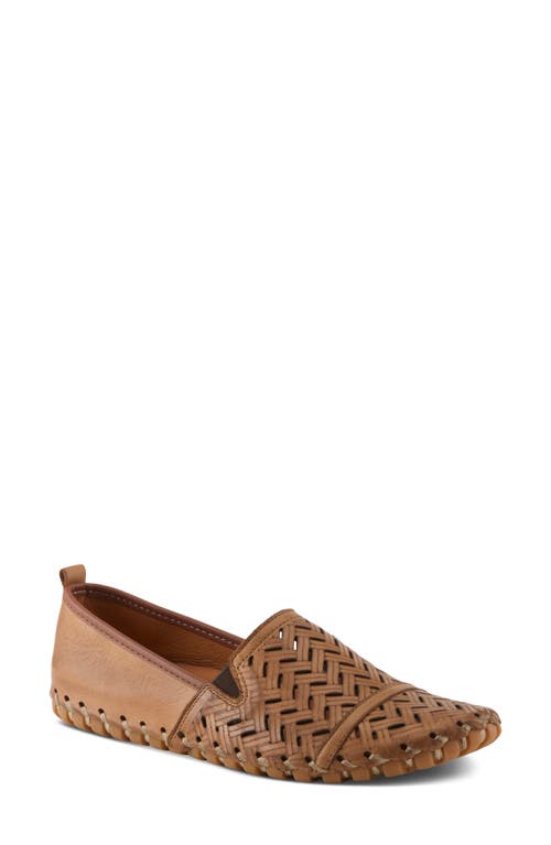Spring Step Kapri Flat In Brown