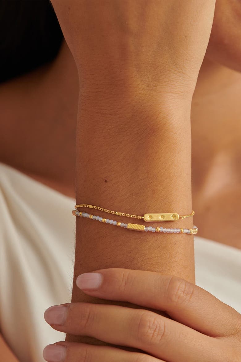 Birthstone Bracelet 'June' in Moonstone, Alternate, color, June