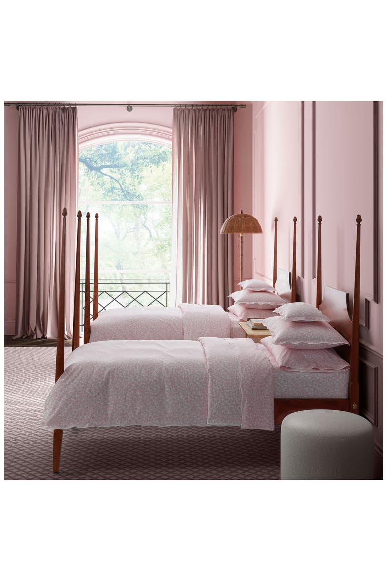 Margot 500 Thread Count Cotton Percale Set of 2 Pillowcases, Alternate, color, BLUSH
