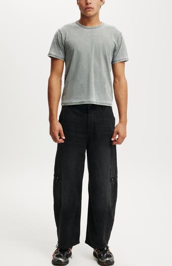 【BAON】[unisex] Makito Capender Balloon Wide Denim Pants Cotton On Men's Baggy Balloon Jean | Nordstrom