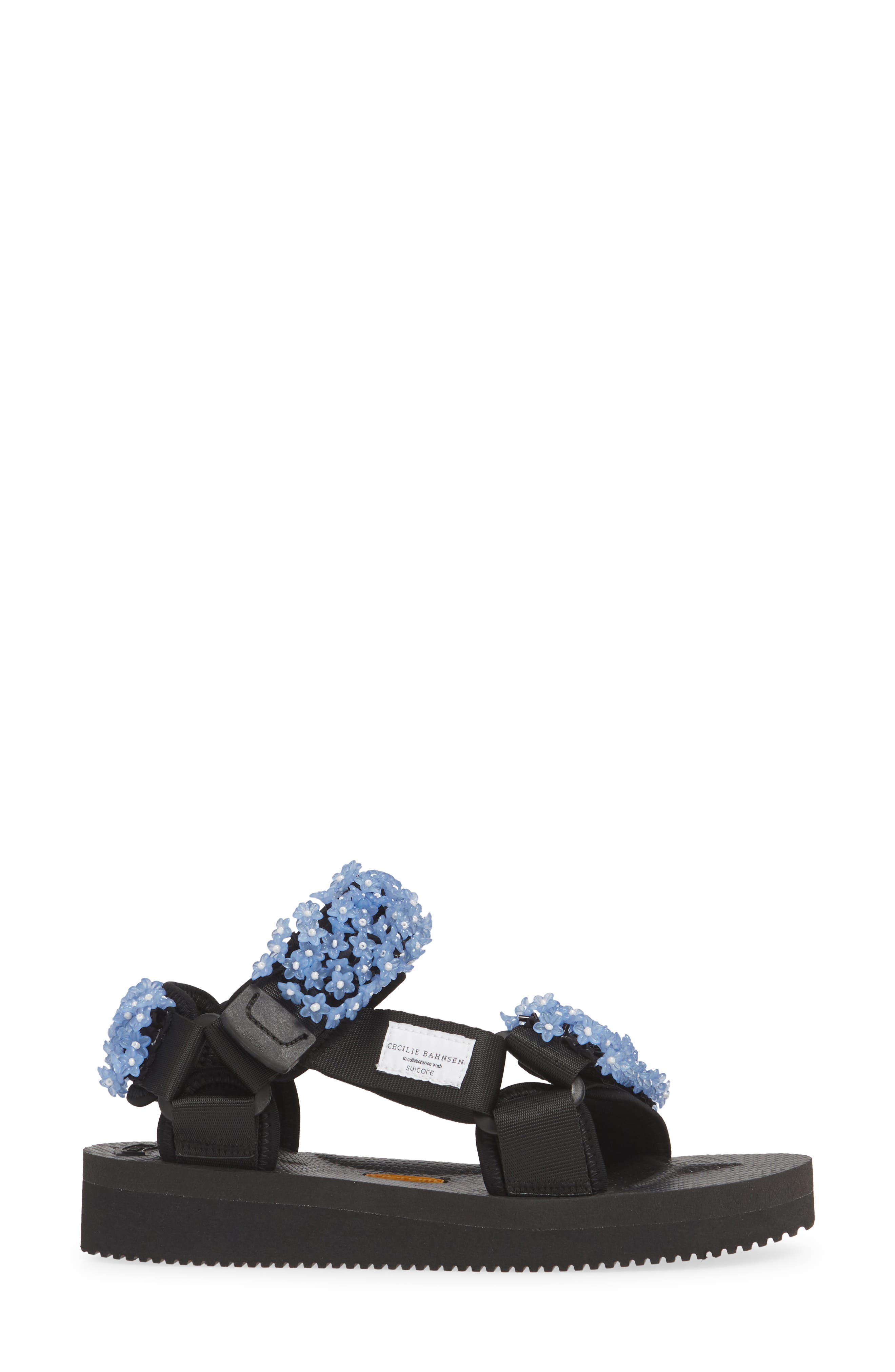 Cecilie Bahnsen x Suicoke Maria Beaded Sandal, Alternate, color, 