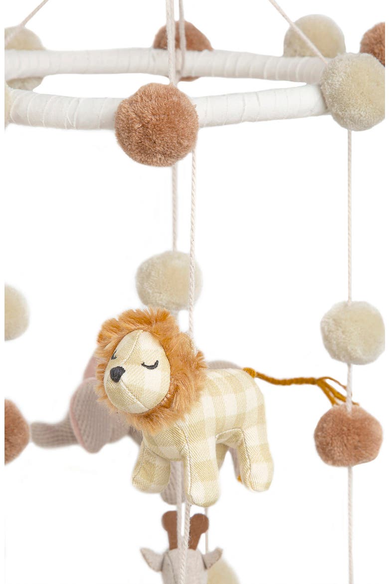 Kendi Animal Baby Mobile, Alternate, color, WHITE