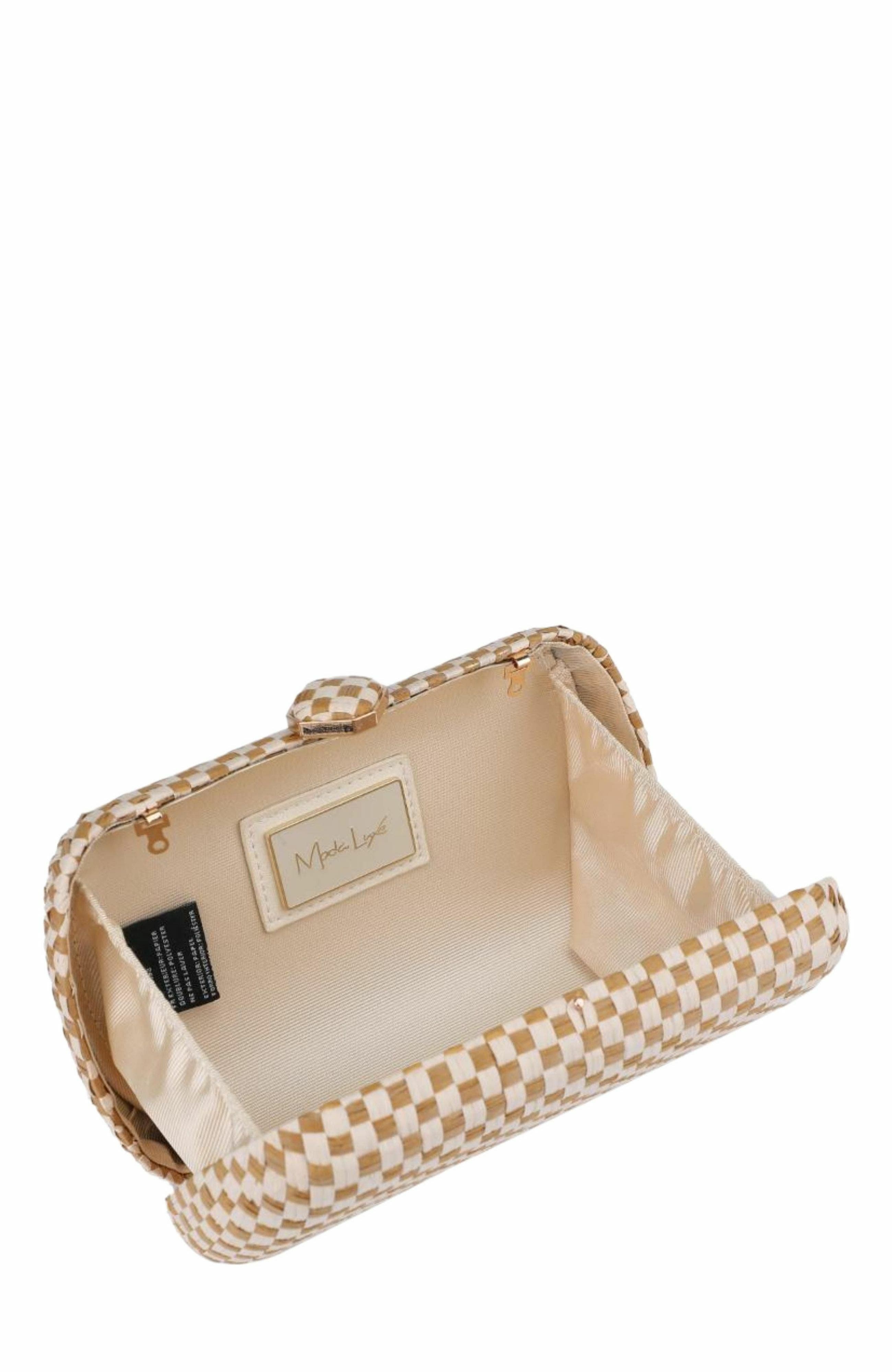 MODA LUXE Roxie Evening Bag, Alternate, color, Natural Tan