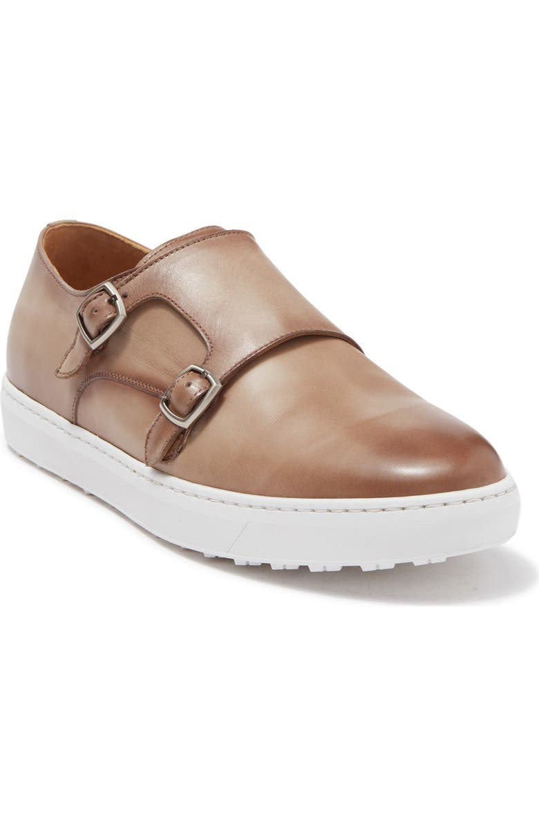 Magnanni Heath Monk Strap Sneaker, Main, color,