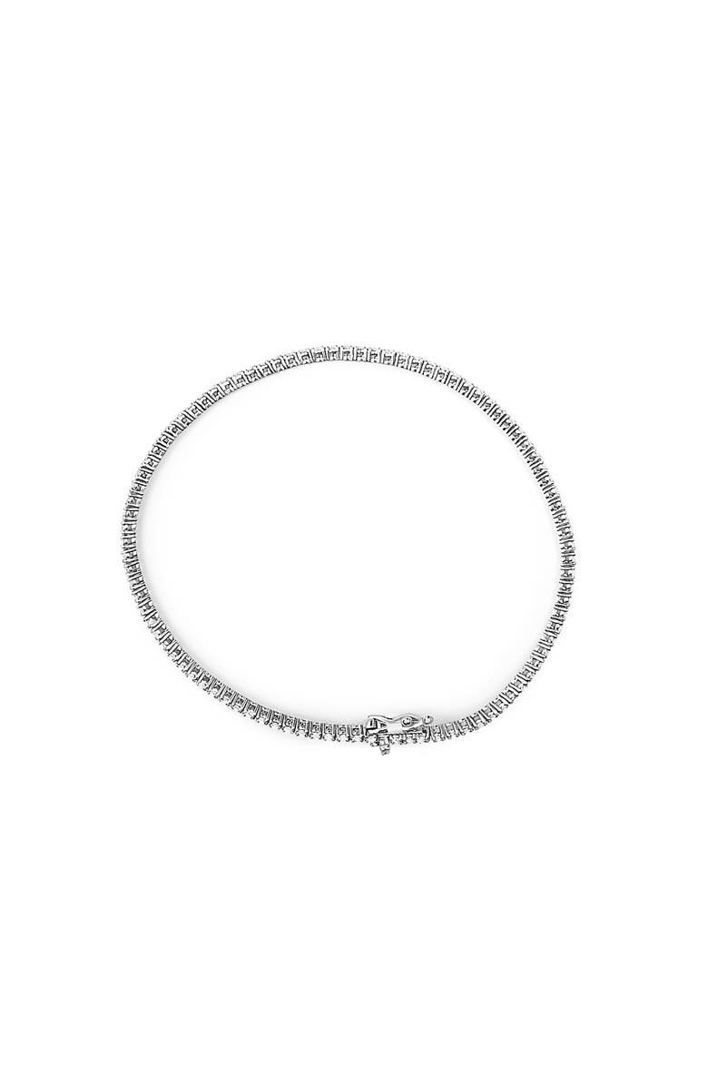 Haus of Brilliance 14K White Gold Classic 1 1/2 Cttw Diamond Tennis Bracelet, Alternate, color, White Gold