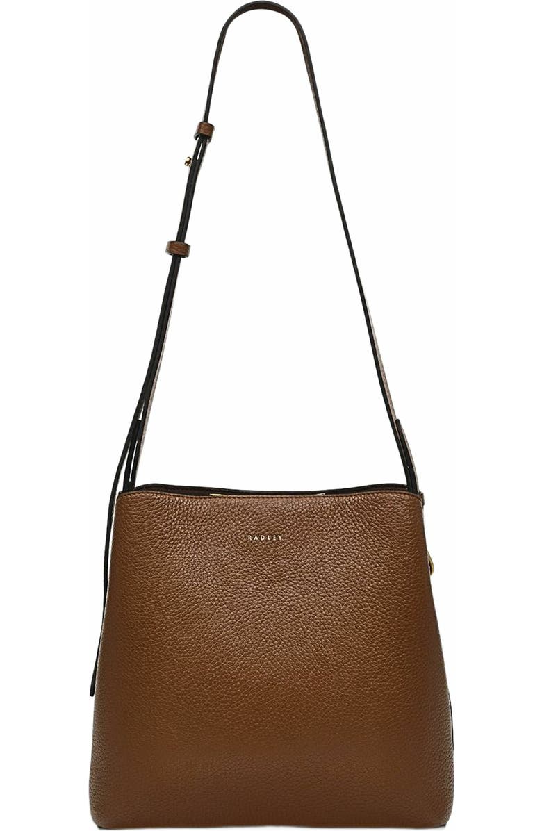 Radley Dukes Place Medium Compartment Crossbody Bag, Main, color, Saddle