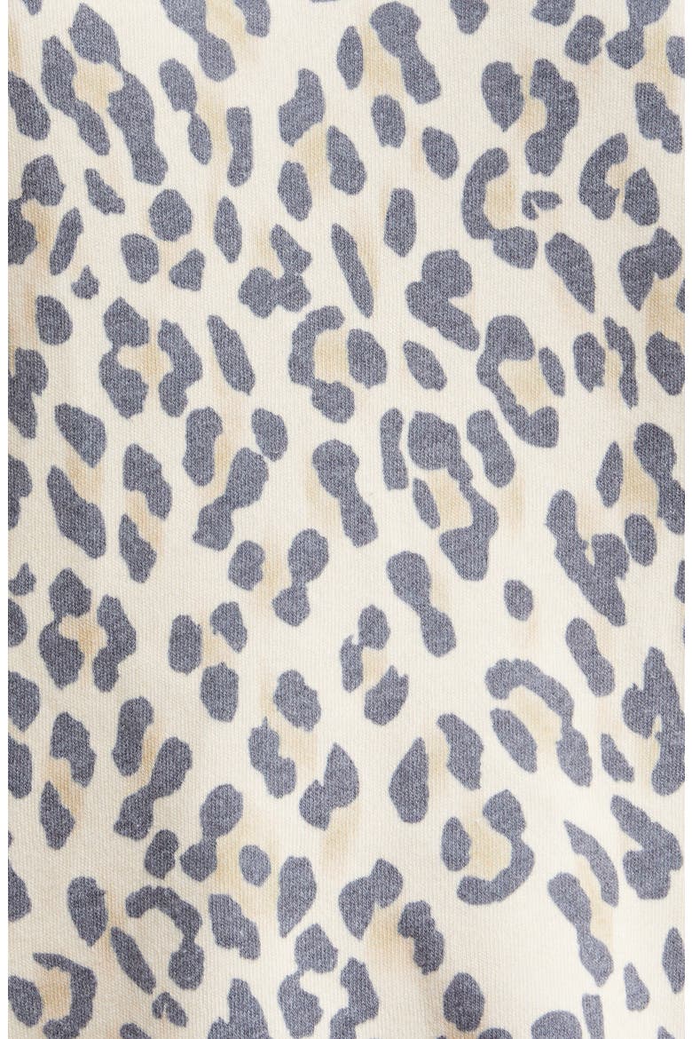 Cheetah Stripe Cotton Blend Lounge Sweatshirt, Alternate, color, CHEETAH