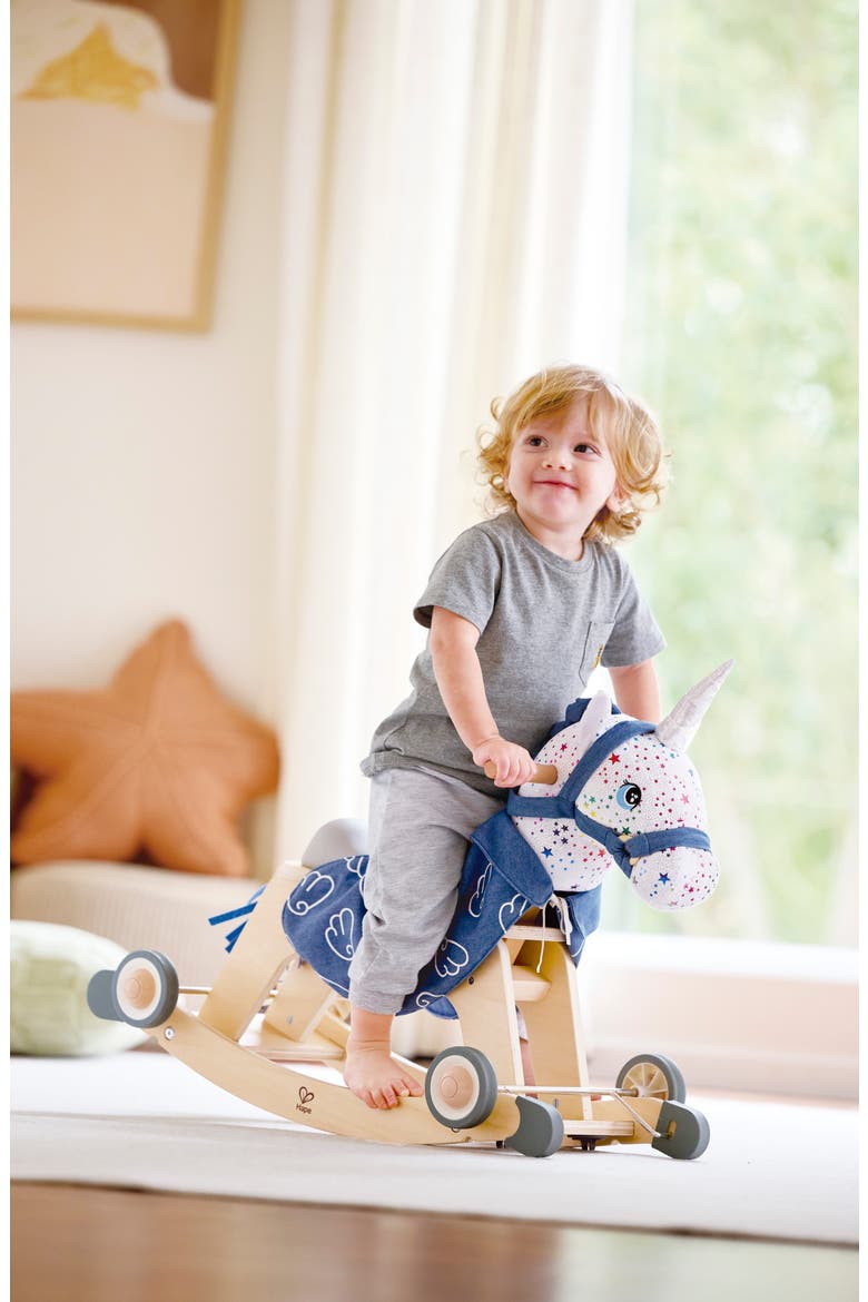 Rock and Glide Unicorn Ride-On, Alternate, color, MULTI