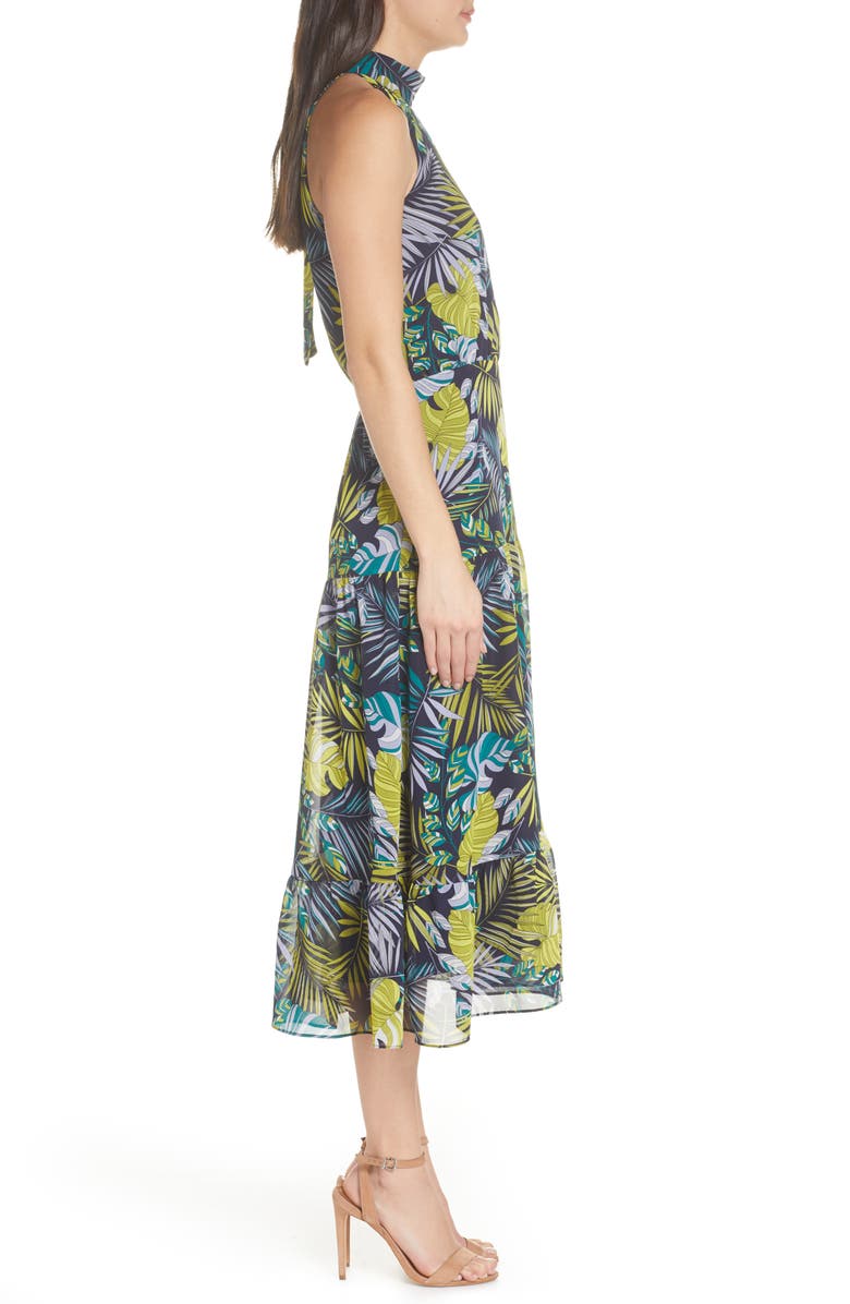 Sam Edelman Tropics Chiffon Midi Dress, Alternate, color,