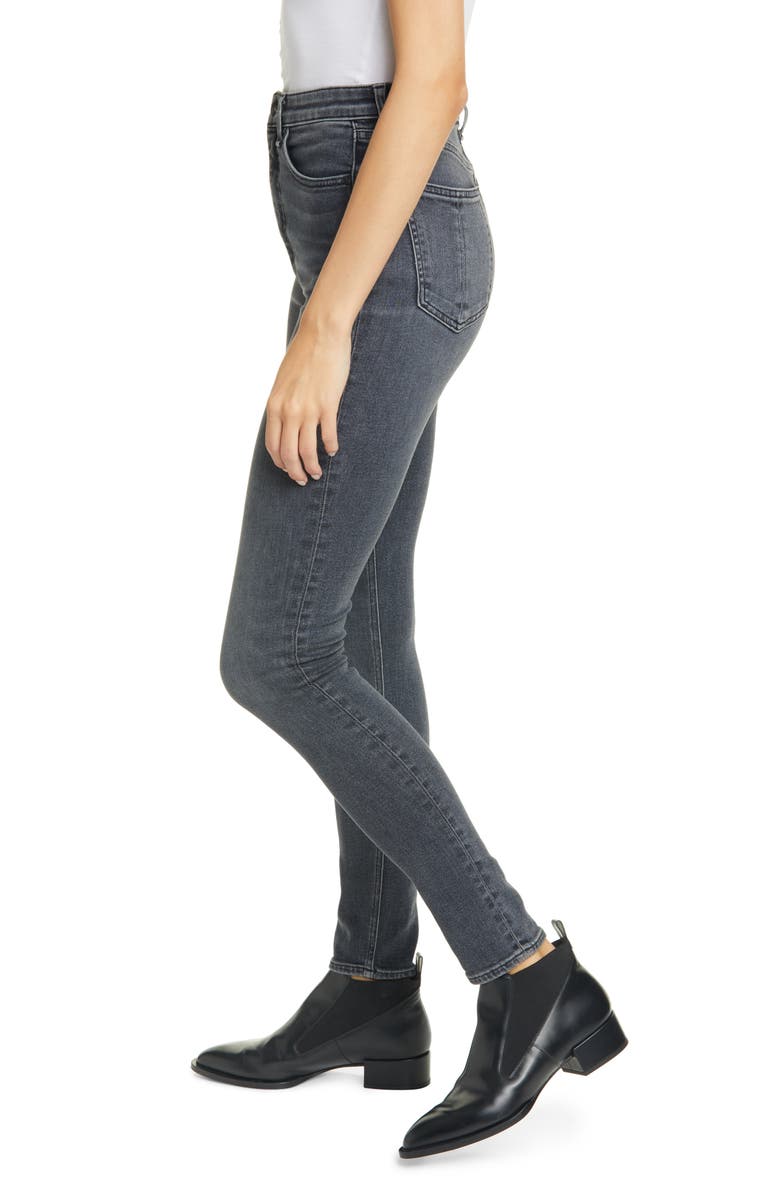 rag & bone Jane Super High Waist Skinny Jeans, Alternate, color, 