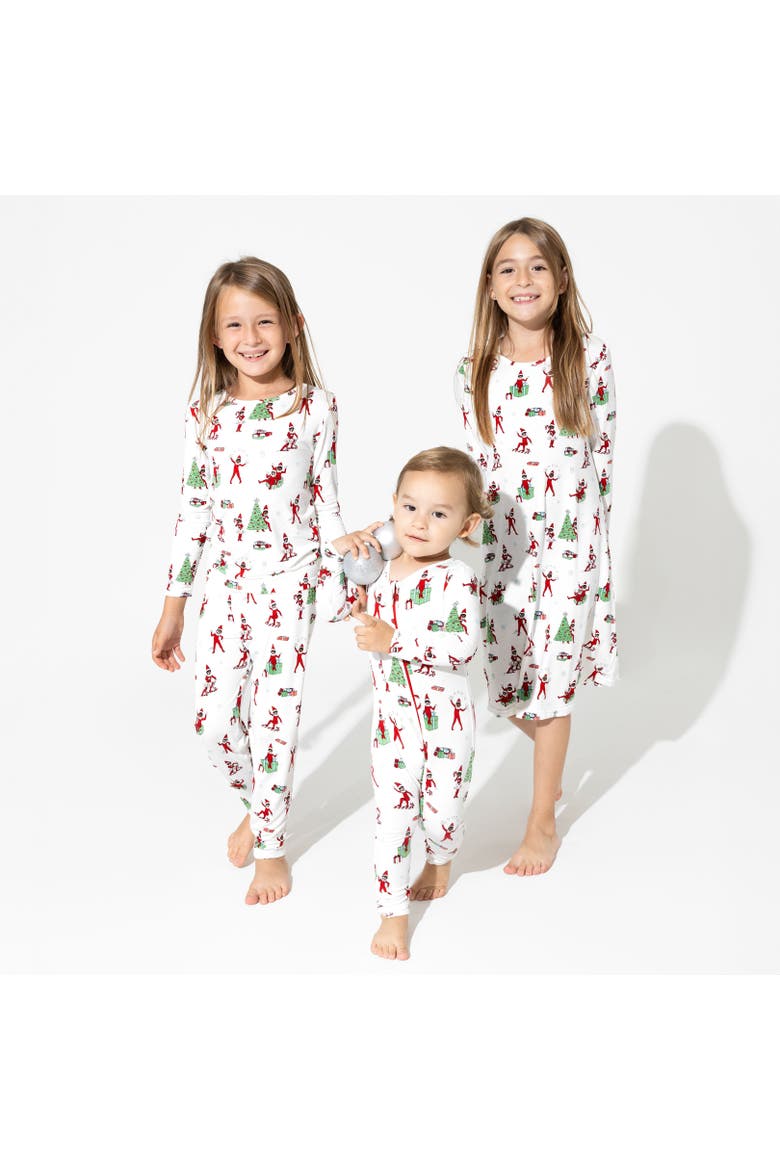 Kids' The Elf On The Shelf Set of 2 Piece Pajamas, Alternate, color, The Elf On The Shelf