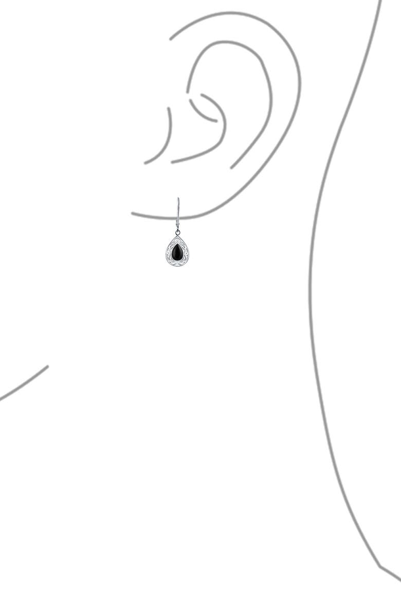 BLING JEWELRY Sterling Silver Lapis Lazuli Teardrop Earrings, Alternate, color, 