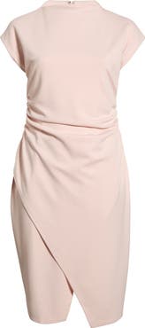 Nordstrom Ruched Cap Sleeve Dress
