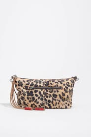 Bimba y Lola Leopard Trapecio Bag