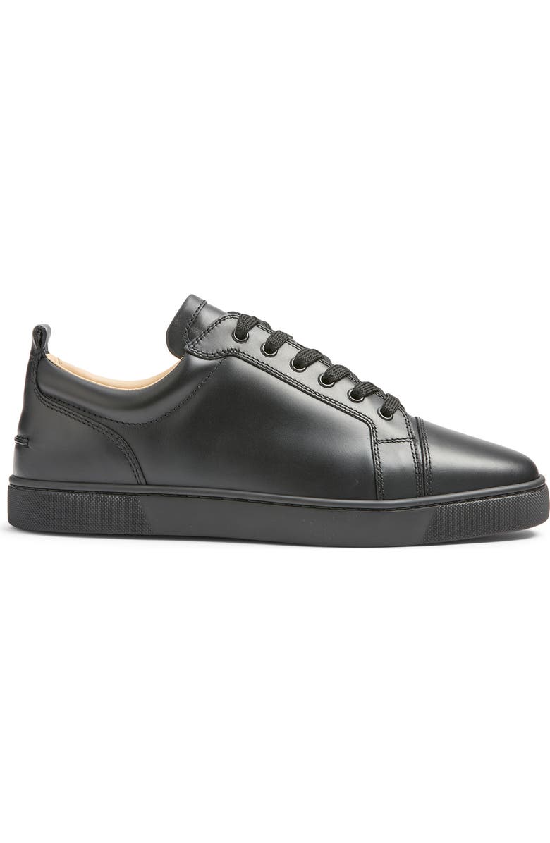 Christian Louboutin Louis Junior Sneaker, Alternate, color, Cm53-Black/ Black