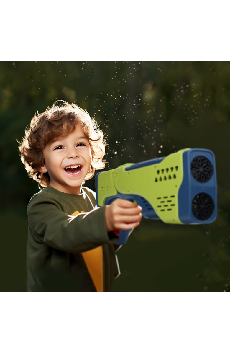 Kid Galaxy 15 Inch Dual Barrels Mega Bubble Blaster, Alternate, color, Multicolored