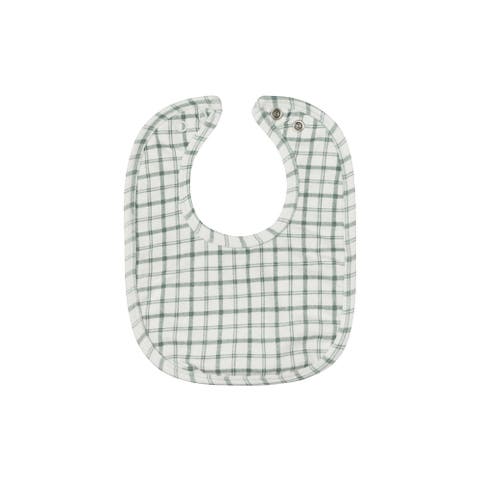 Modal French Terry Plaid Sheep Collection - Bib