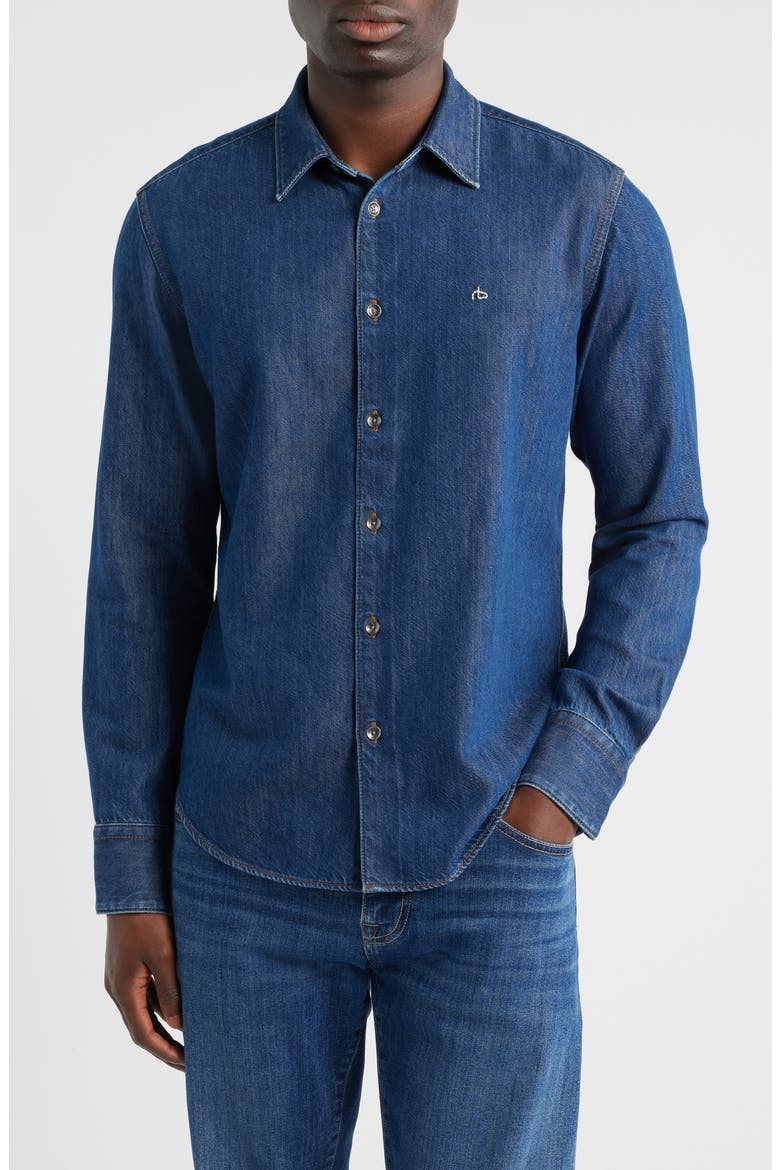 Tomlin Denim Button-Up Shirt, Main, color, KENNMORE