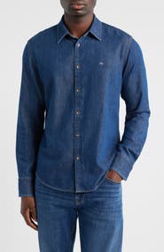 rag & bone Tomlin Denim Button-Up Shirt
