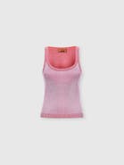 Missoni Tank Top In Viscose Lamé