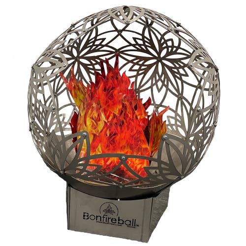 Bonfireball 24" Fire Pit Lotus Base & Cover in Multicolored at Nordstrom
