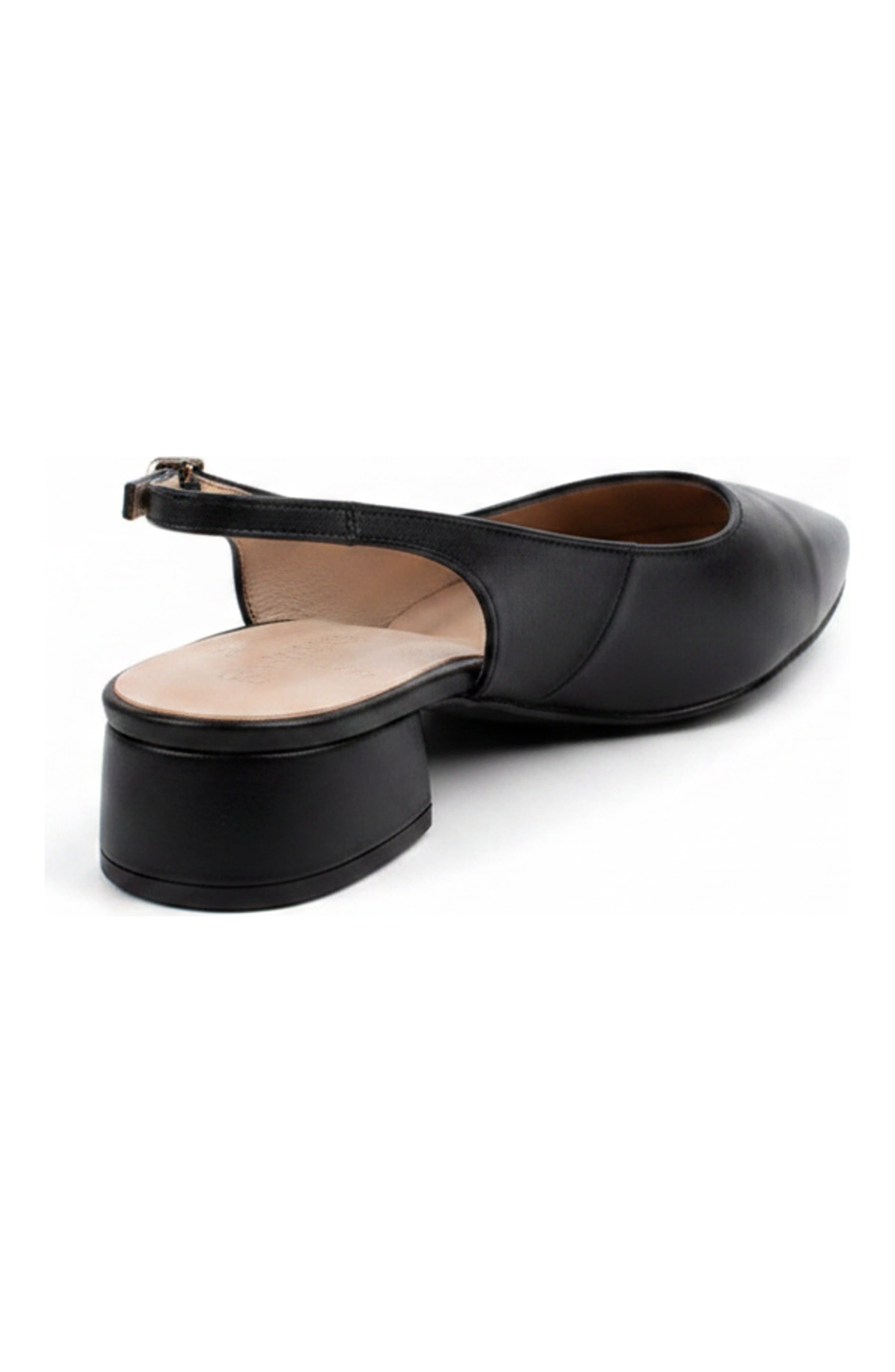 Berta Slingback, Alternate, color, Black