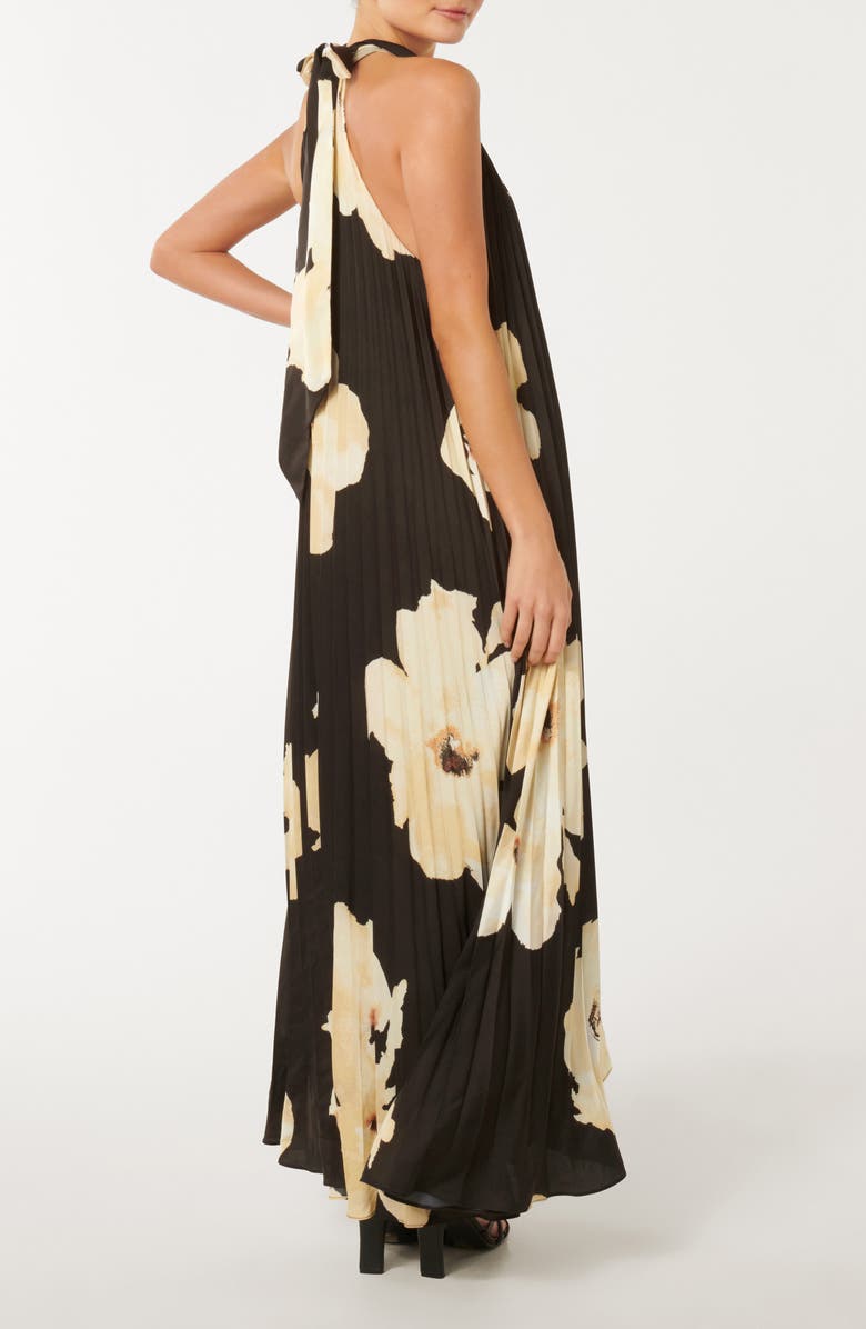 Ever New Saylor Floral Pleated Maxi Dress, Alternate, color, 