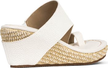 Gyer Leather Wedge Sandal