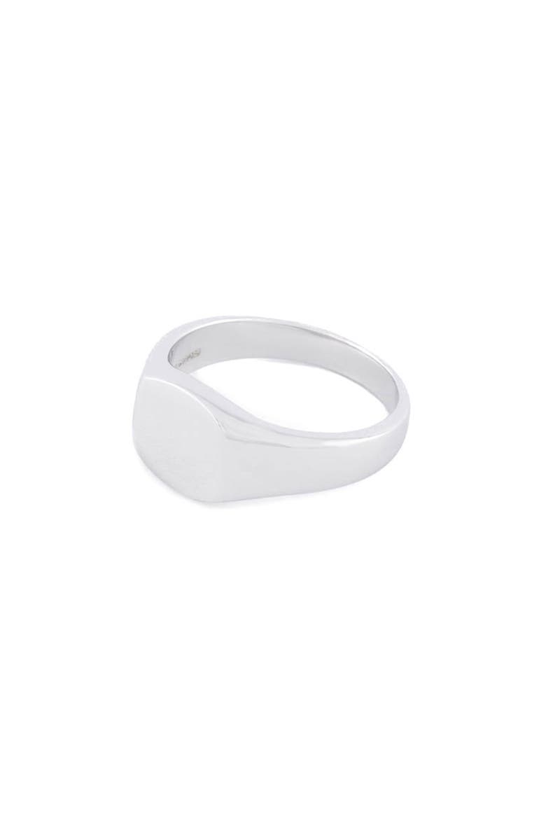 Signet Ring, Alternate, color, SILVER