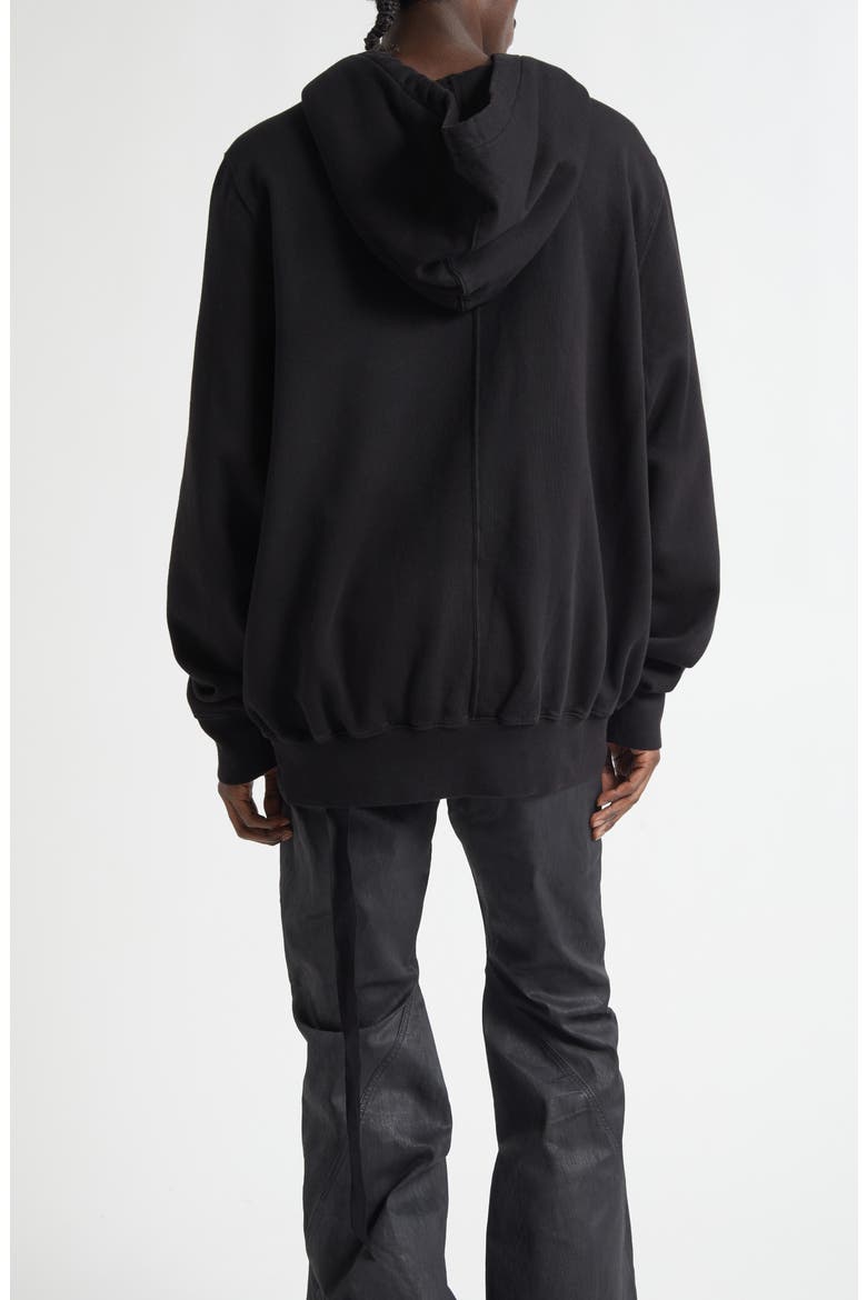 Oversize Graphic Hoodie, Alternate, color, BLACK/ PEARL