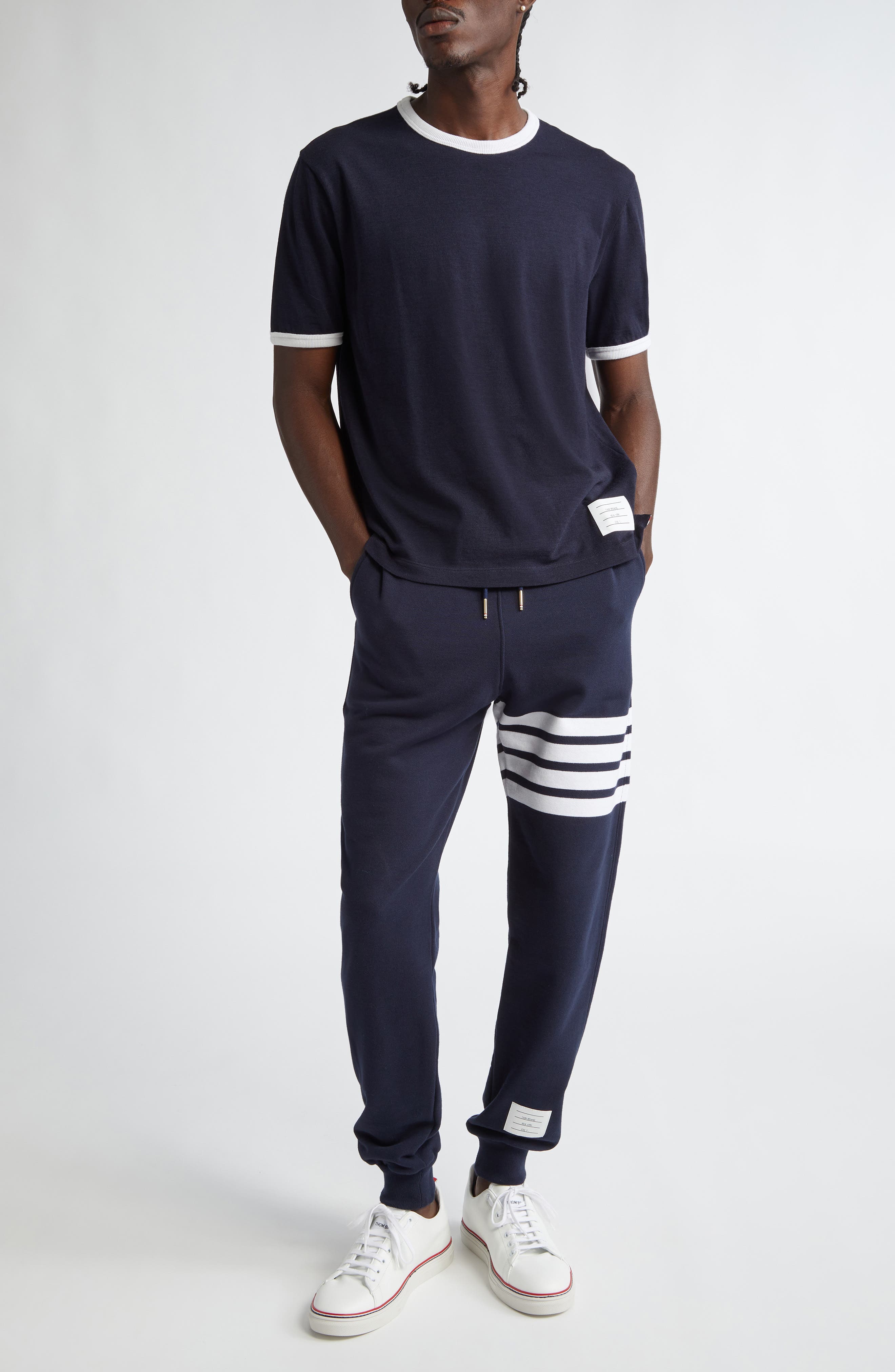 Ringer Stretch Wool T-Shirt - image 2