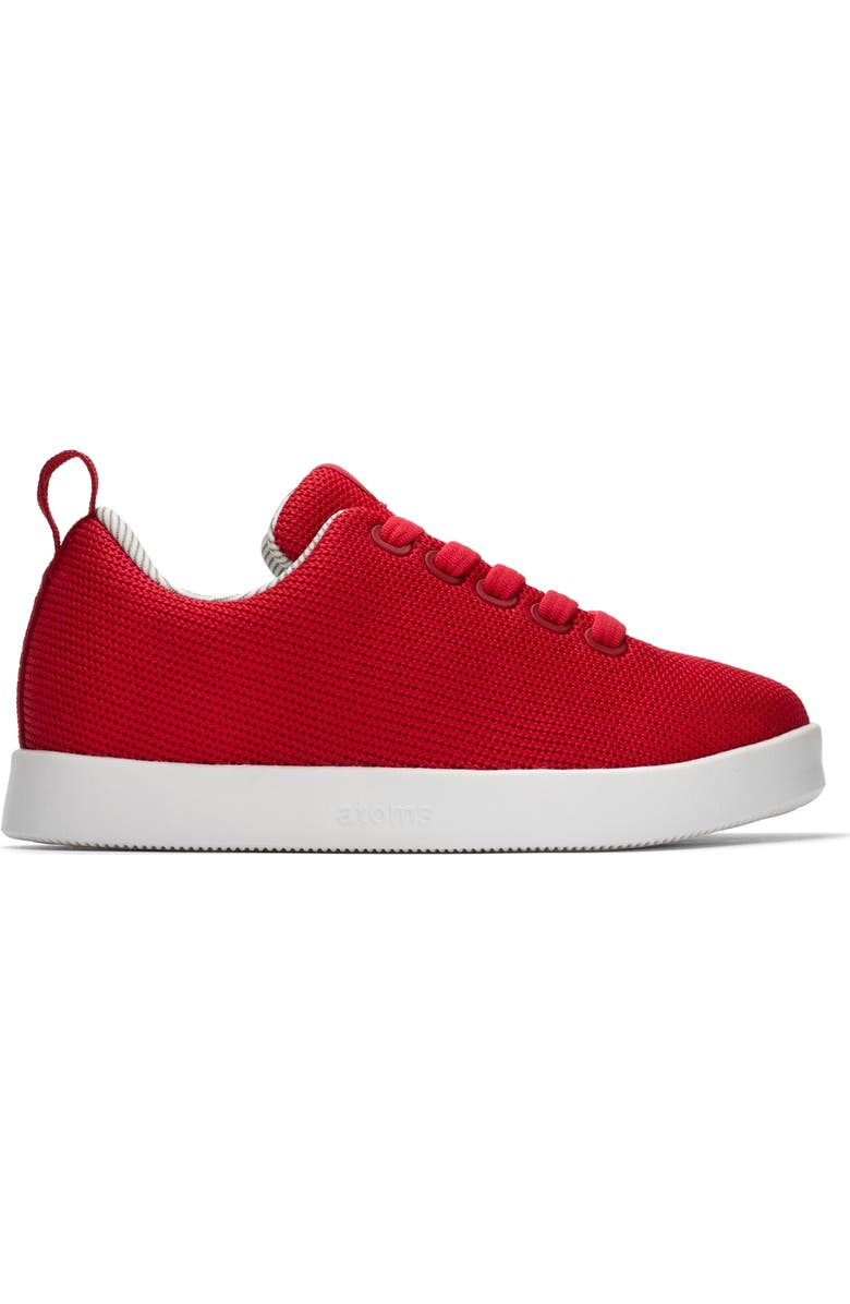 Atoms Model 123 Sneakers, Main, color, Red