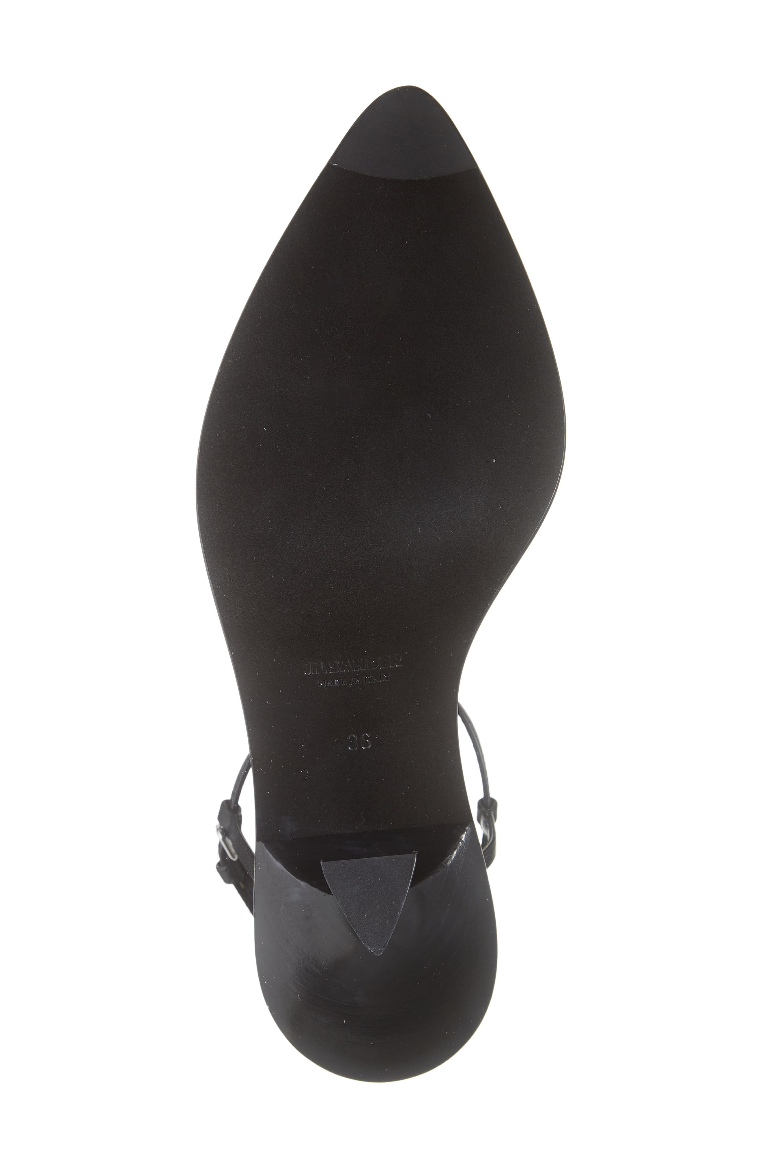 Jil Sander T-Strap Kitten Heel Sandal, Alternate, color, 