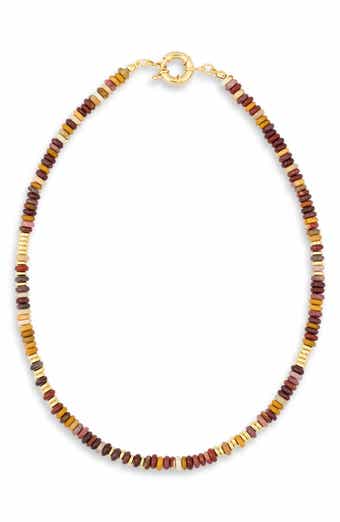 EYE CANDY LOS ANGELES Priya Multicolor Beaded Collar Necklace