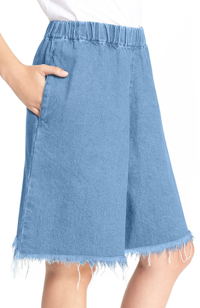 Marques’Almeida Marques'Almeida Denim Shorts, Alternate, color,
