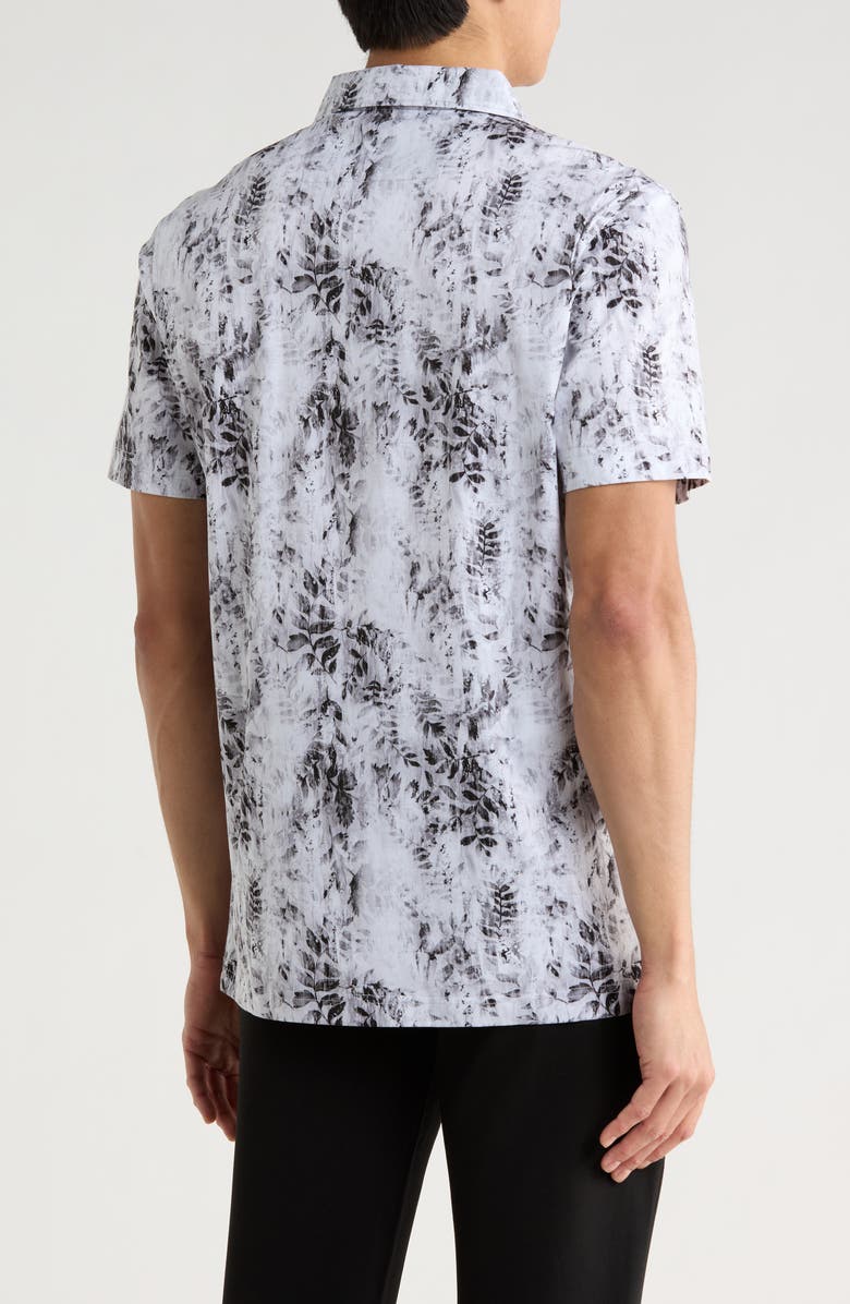 Bugatchi Mercerized Cotton Polo, Alternate, color, Cement