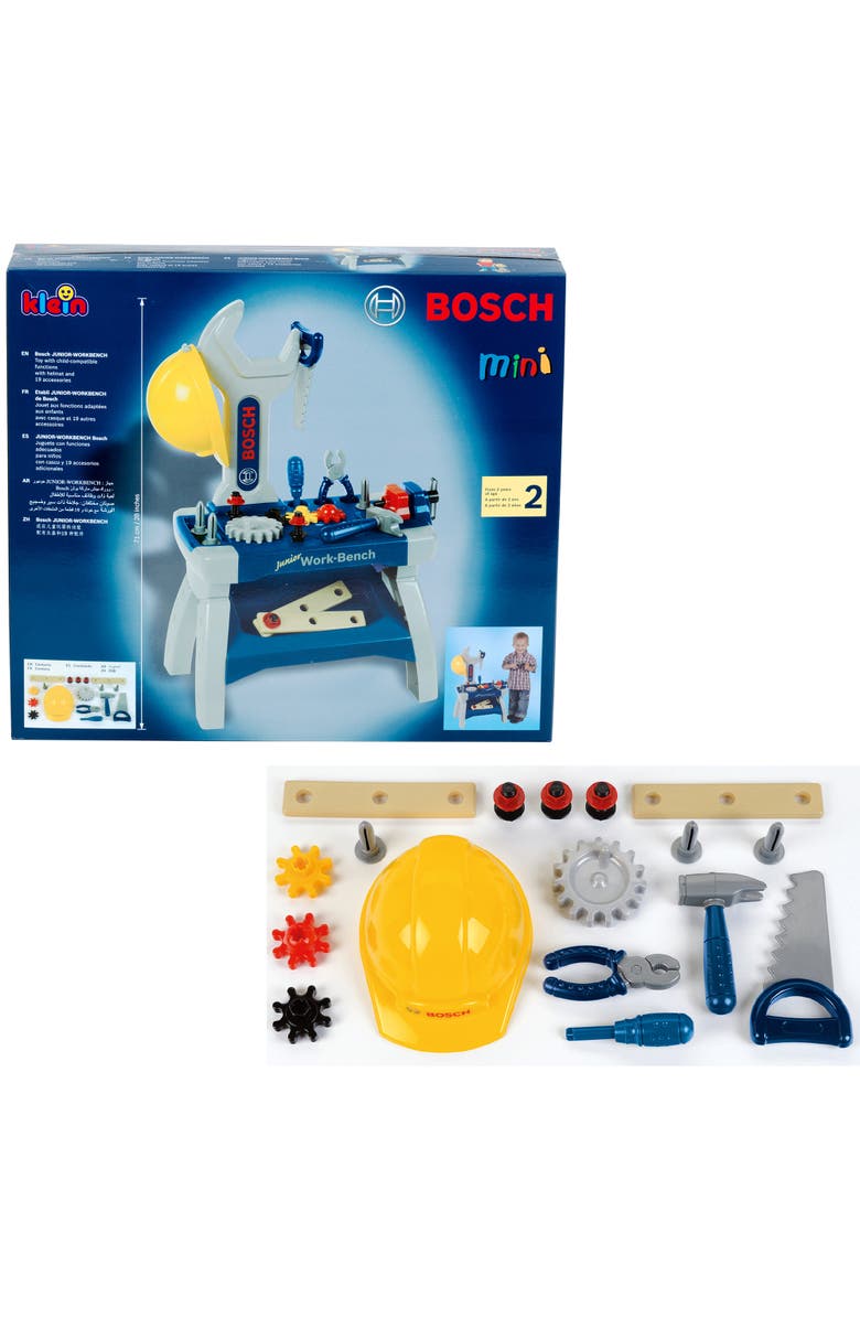 BOSCH Junior Workbench Tool Set & Workstation, Alternate, color, Multicolored