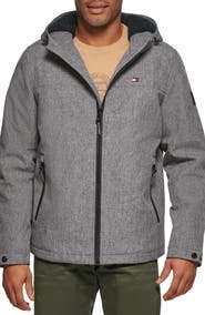 Tommy Hilfiger Faux Shearling Lined Hooded Jacket