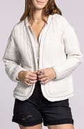 Thread & Supply Joplin Quilted Cotton Tie Front Jacket
