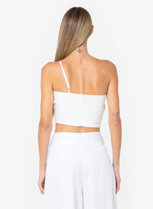Jbq Orchid Mini Top In White