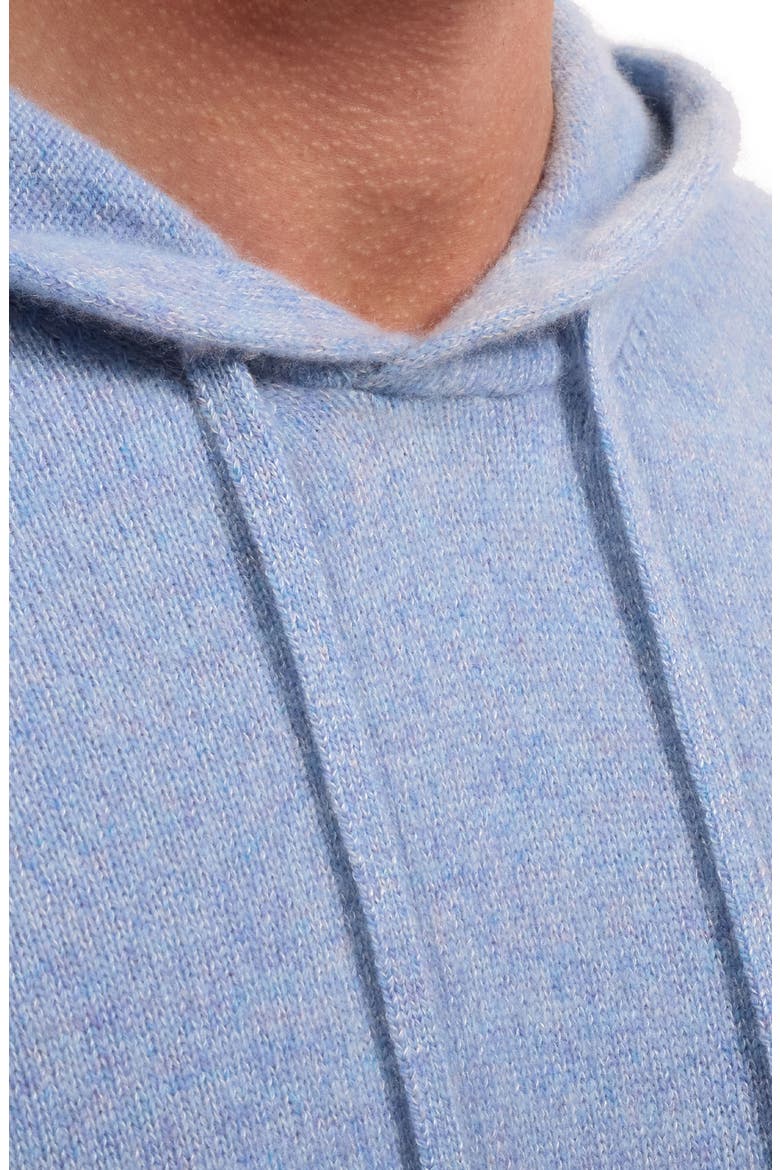 Cashmere & Silk Hoodie, Alternate, color, ICE