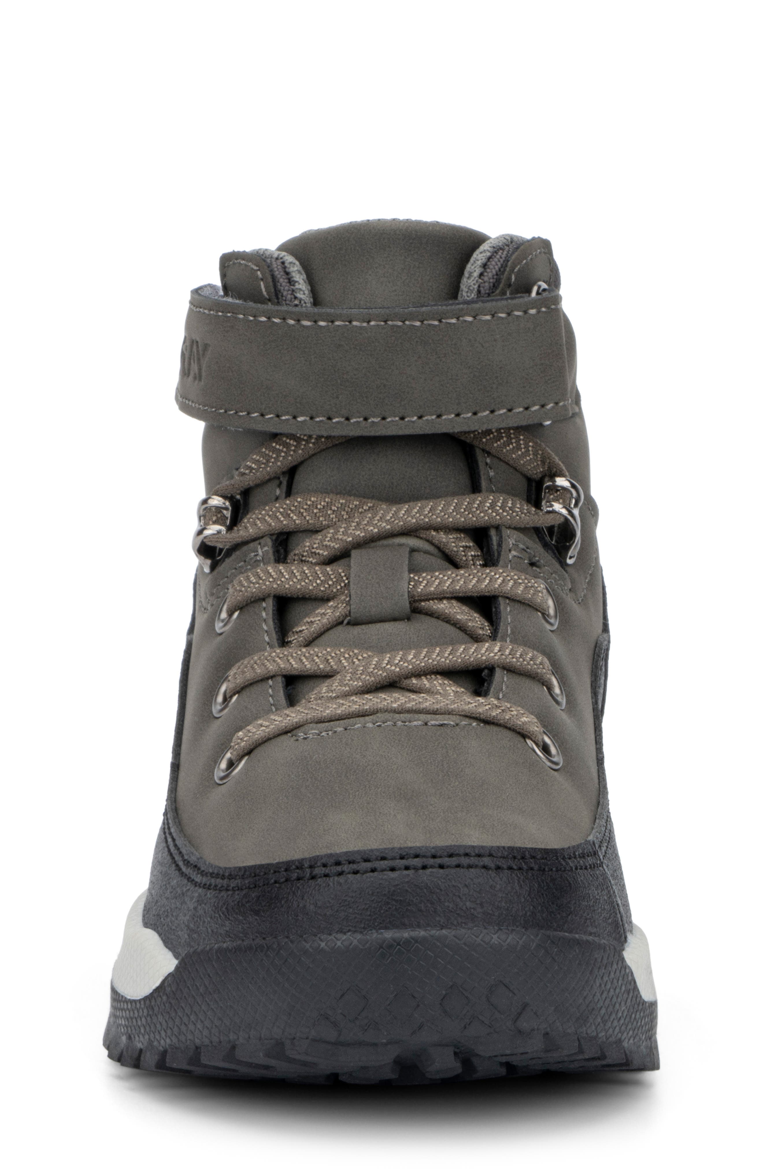 Kids' Matty Lace-up Outdoor Boot, Alternate, color, GREY