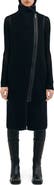 Two Lines by Marcella Bedford Stand Collar Wool Vest